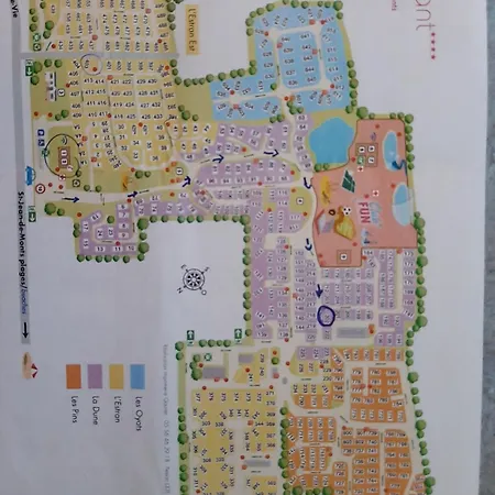 Mobil-home Le Bora Bora 202 Kamp alanı Saint-Jean-de-Monts